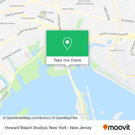 Howard Beach Studios map