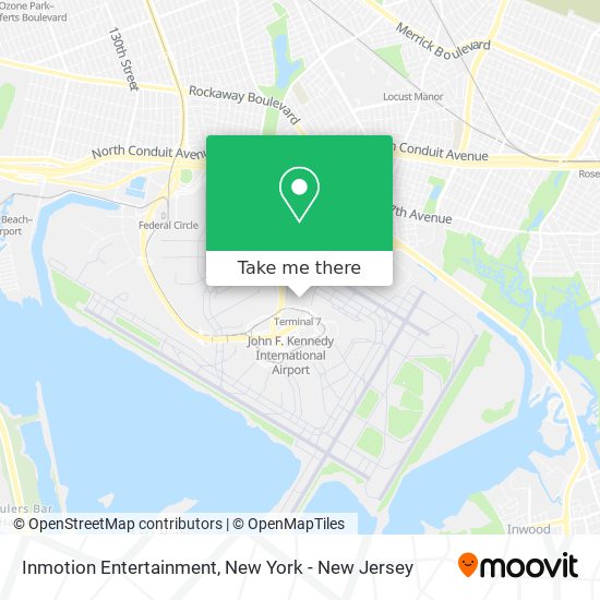 Inmotion Entertainment map