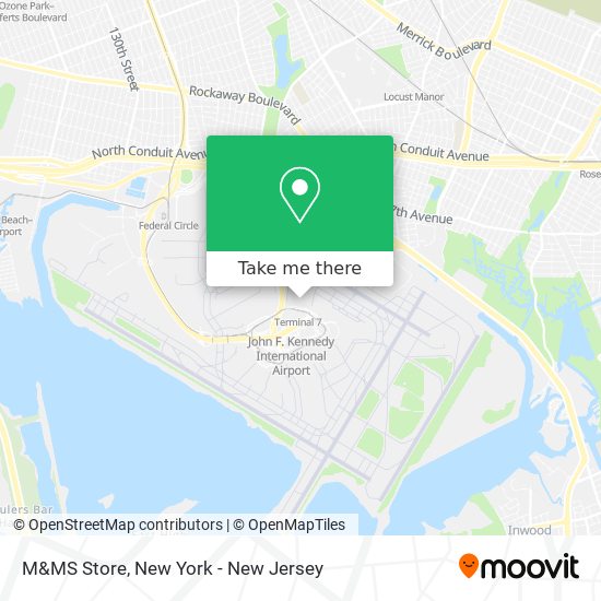M&MS Store map