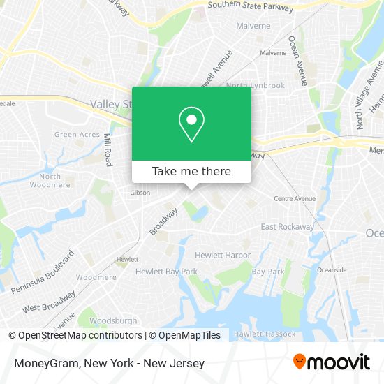 MoneyGram map