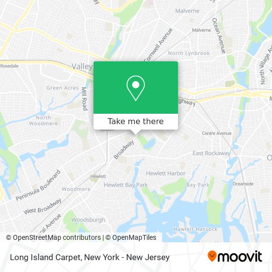 Mapa de Long Island Carpet