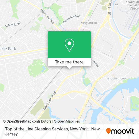 Mapa de Top of the Line Cleaning Services