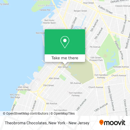 Theobroma Chocolates map