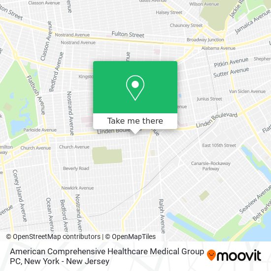 American Comprehensive Healthcare Medical Group PC map