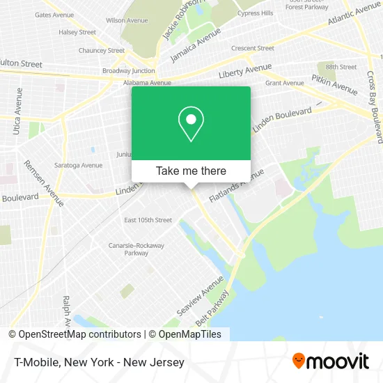 T-Mobile map