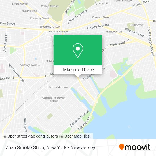 Zaza Smoke Shop map