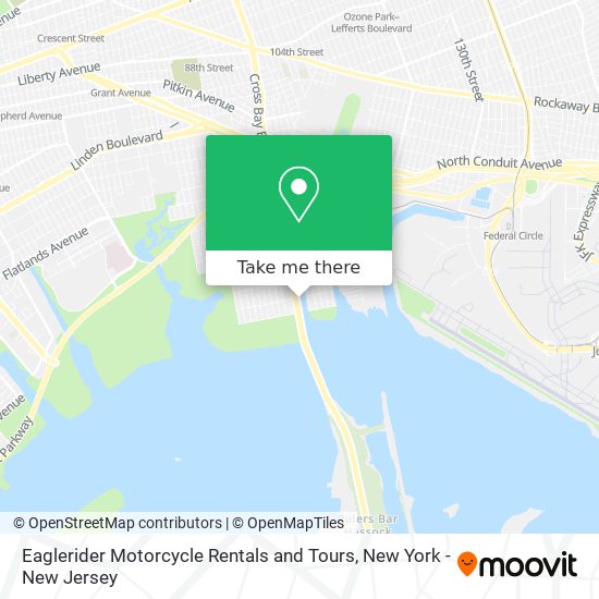Eaglerider Motorcycle Rentals and Tours map