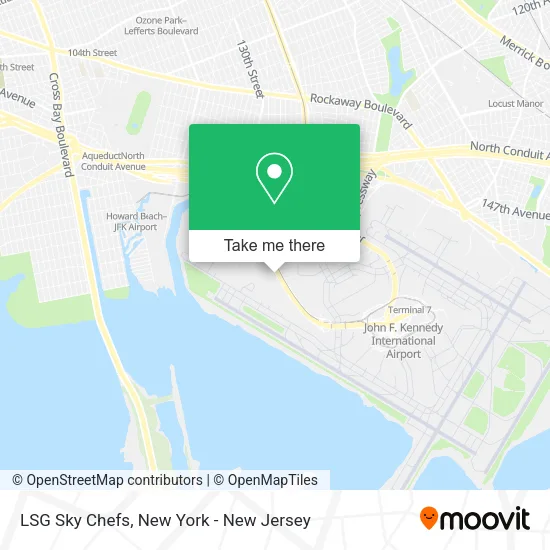 LSG Sky Chefs map