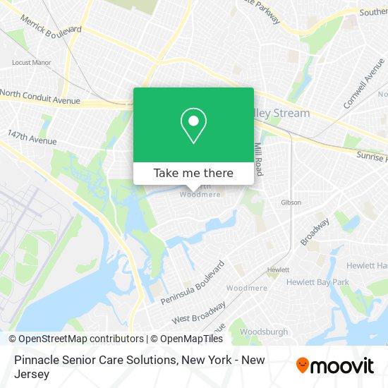 Mapa de Pinnacle Senior Care Solutions