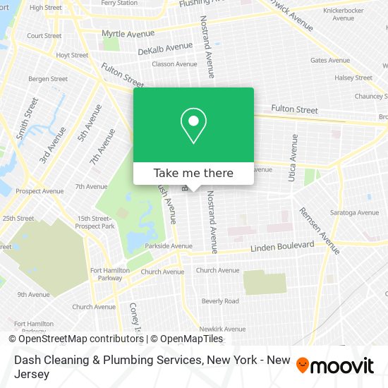 Dash Cleaning & Plumbing Services map