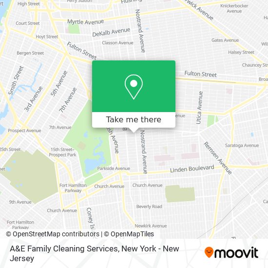 A&E Family Cleaning Services map