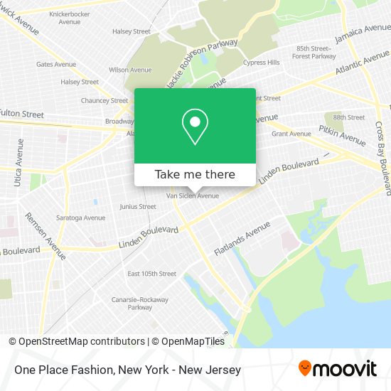 One Place Fashion map