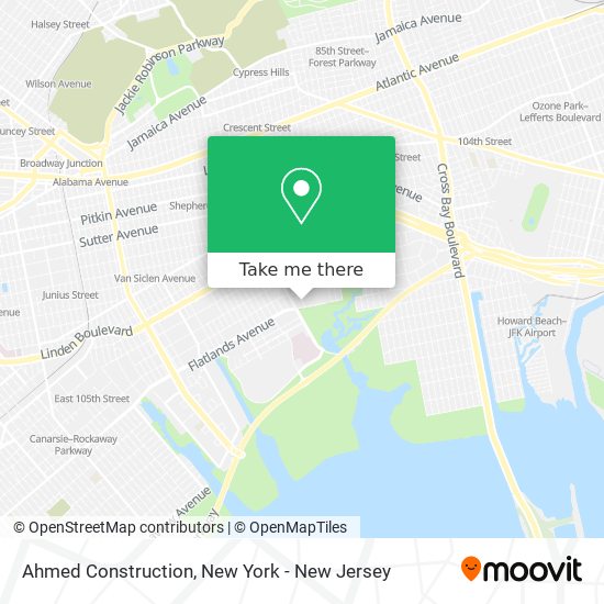 Ahmed Construction map