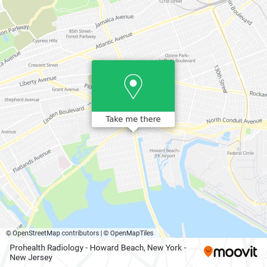 Mapa de Prohealth Radiology - Howard Beach