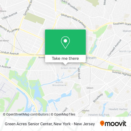 Green Acres Senior Center map