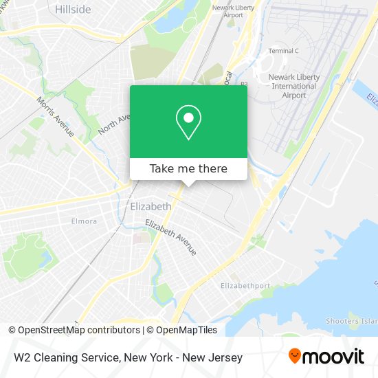 W2 Cleaning Service map