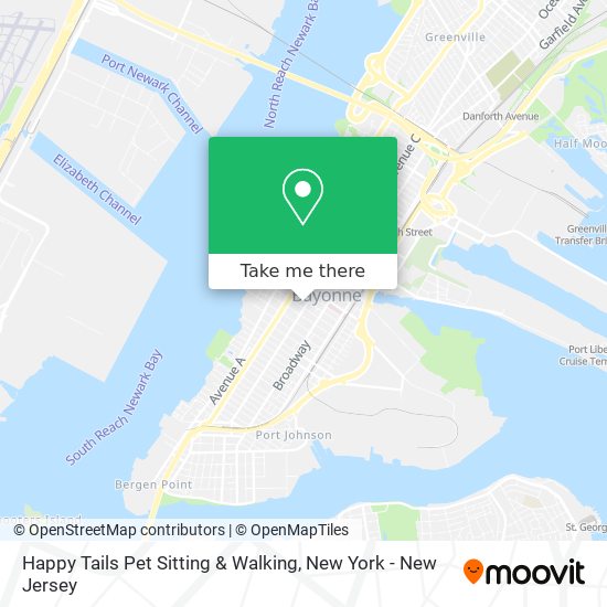 Happy Tails Pet Sitting & Walking map