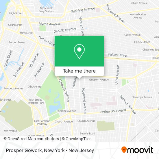 Prosper Gowork map