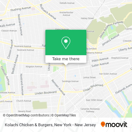 Kolachi Chicken & Burgers map