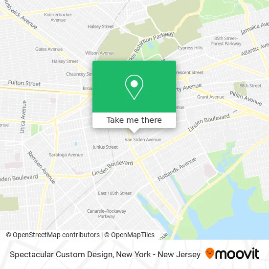 Spectacular Custom Design map