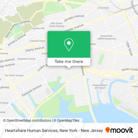 Mapa de Heartshare Human Services