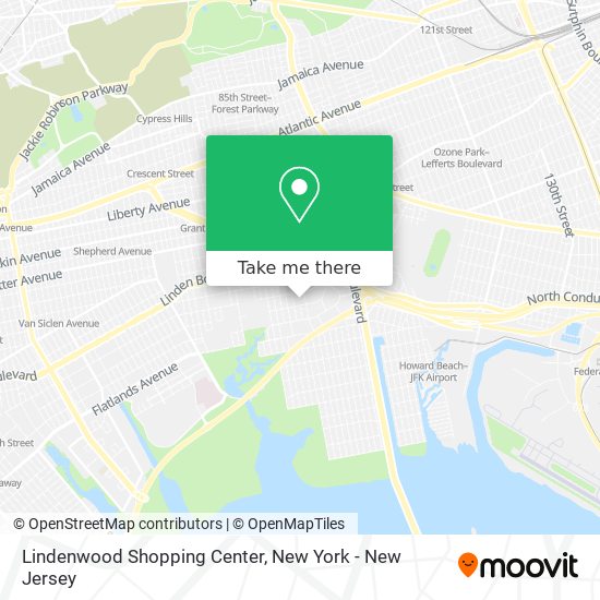 Mapa de Lindenwood Shopping Center