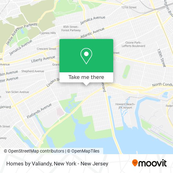 Homes by Valiandy map