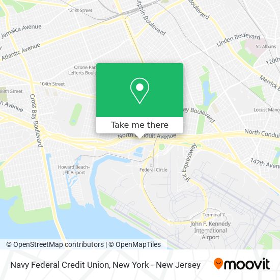 Navy Federal Credit Union map