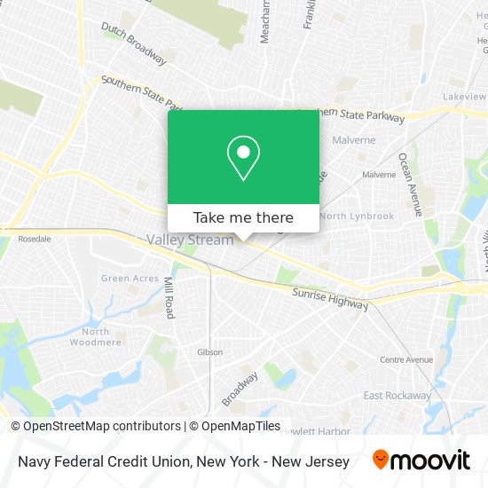 Navy Federal Credit Union map