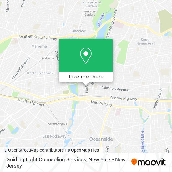 Guiding Light Counseling Services map