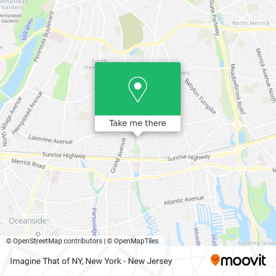 Mapa de Imagine That of NY