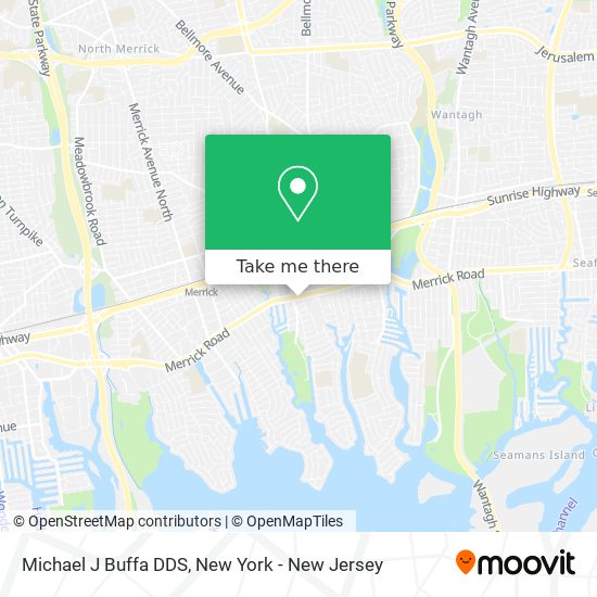 Michael J Buffa DDS map