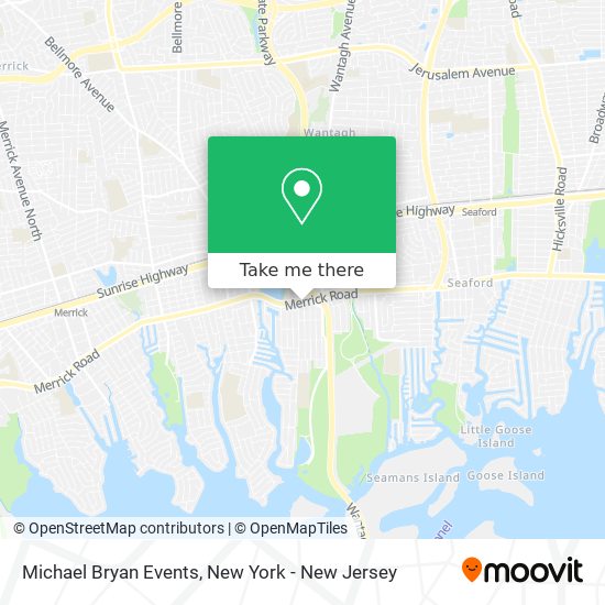 Mapa de Michael Bryan Events