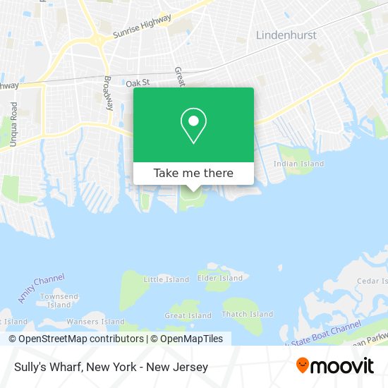 Sully's Wharf map