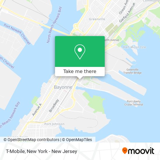 T-Mobile map