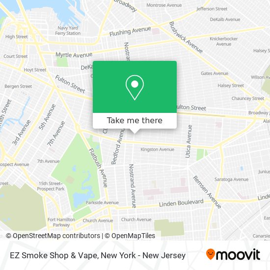 EZ Smoke Shop & Vape map