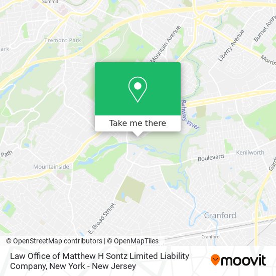 Mapa de Law Office of Matthew H Sontz Limited Liability Company