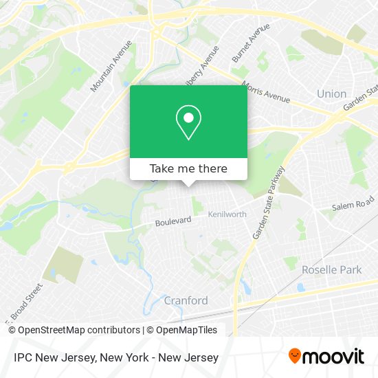 Mapa de IPC New Jersey