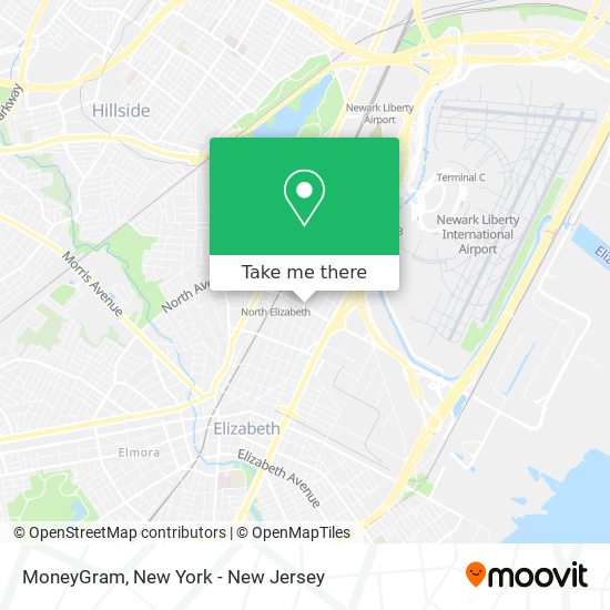 MoneyGram map