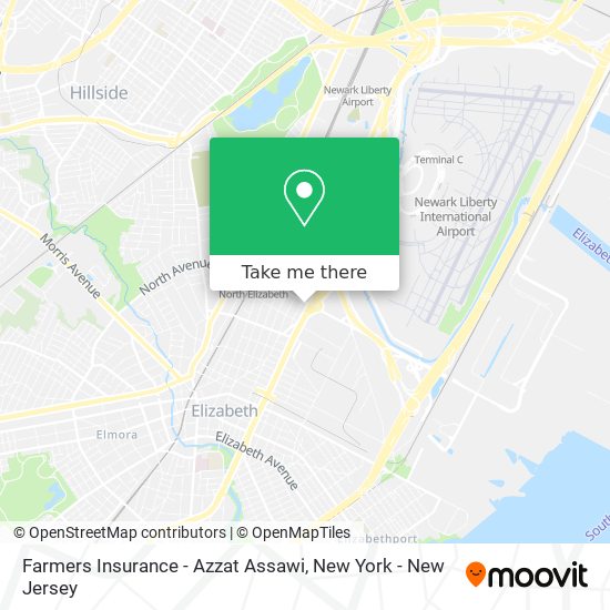 Mapa de Farmers Insurance - Azzat Assawi