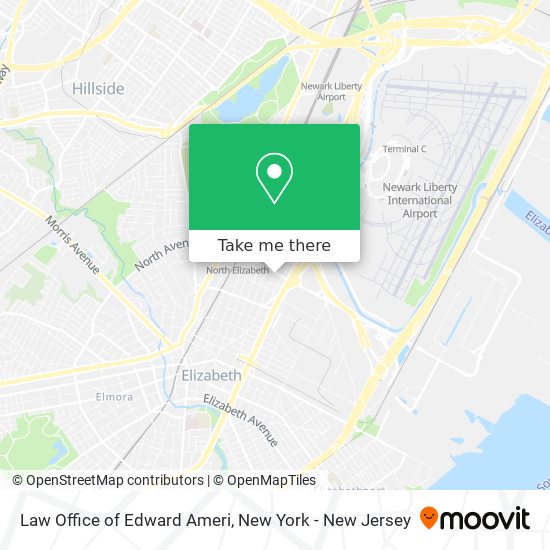 Law Office of Edward Ameri map