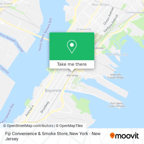 Mapa de Fiji Convenience & Smoke Store