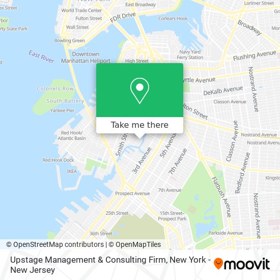 Upstage Management & Consulting Firm map