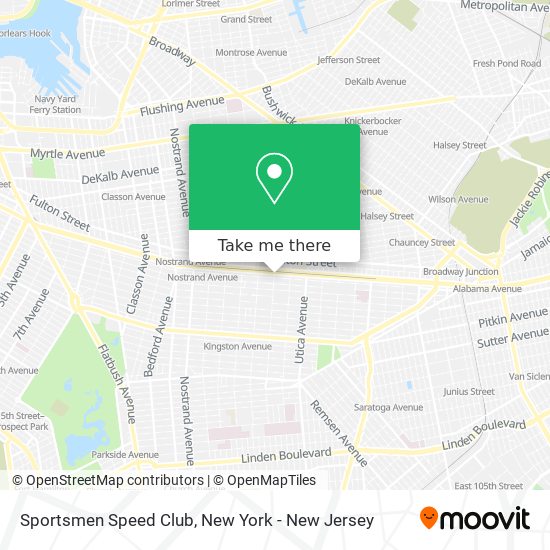 Sportsmen Speed Club map