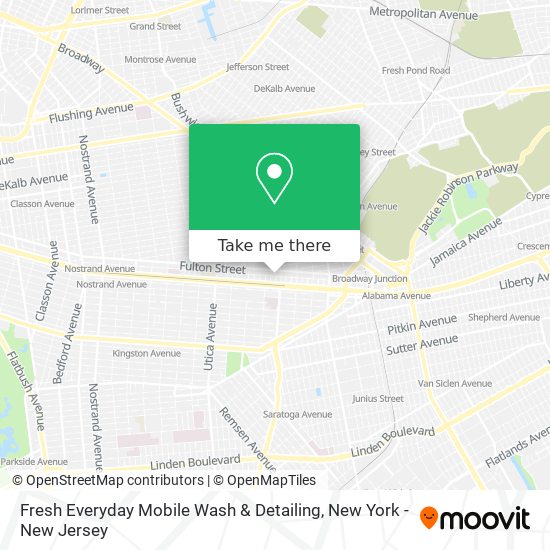 Mapa de Fresh Everyday Mobile Wash & Detailing