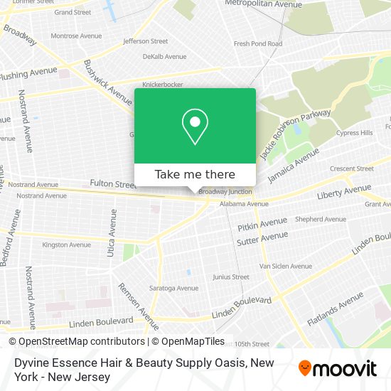 Dyvine Essence Hair & Beauty Supply Oasis map