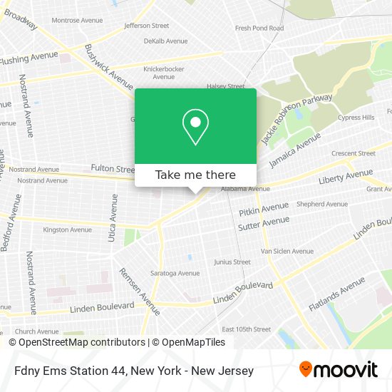 Mapa de Fdny Ems Station 44