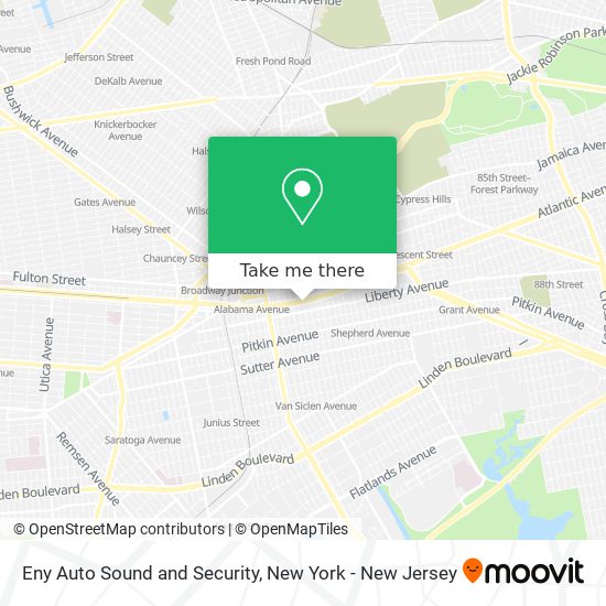 Eny Auto Sound and Security map