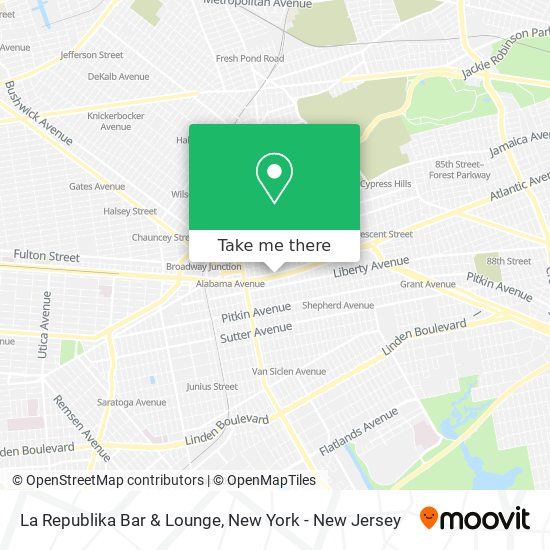 La Republika Bar & Lounge map