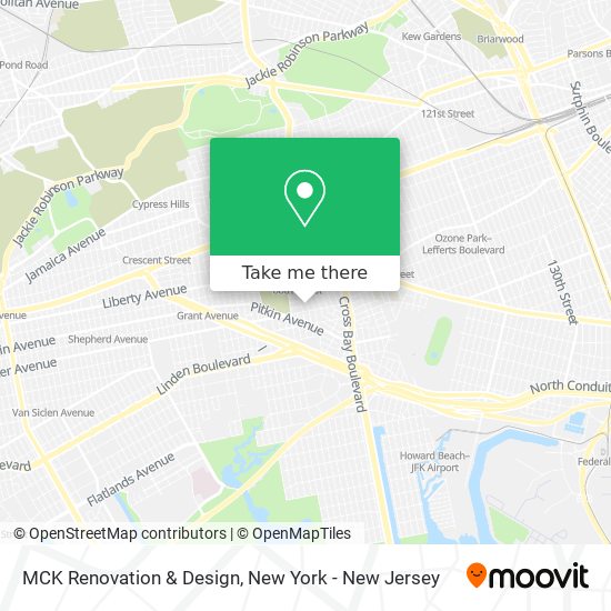 MCK Renovation & Design map